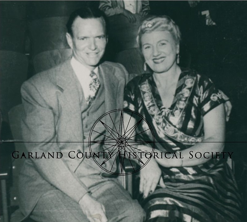 Marjorie Lawrence, right, and her husband Dr. Thomas M. King, 1953. 