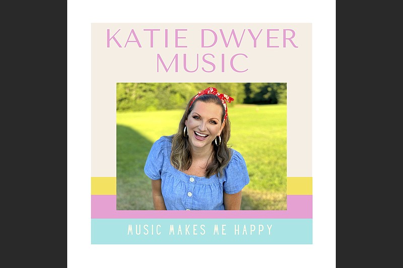 Arkadelphia native Katie Dwyer, who now lives in New York with her husband and 3-year-old daughter, recently released her debut children’s album, “Music Makes Me Happy,” and also uses her music to teach children in her online Katie’s Corner classes. (Special to the Democrat-Gazette)