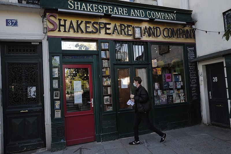 The Shakespeare and Co. bookstore that sits along the Seine River in Paris has fallen on hard times during the pandemic, but a recent appeal for help has yielded a record number of online orders, the owner said.
(AP/Francois Mori)