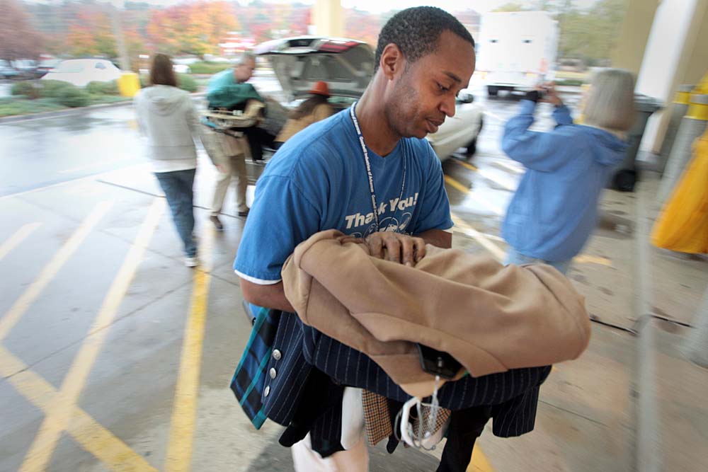 Winter-clothes drive on