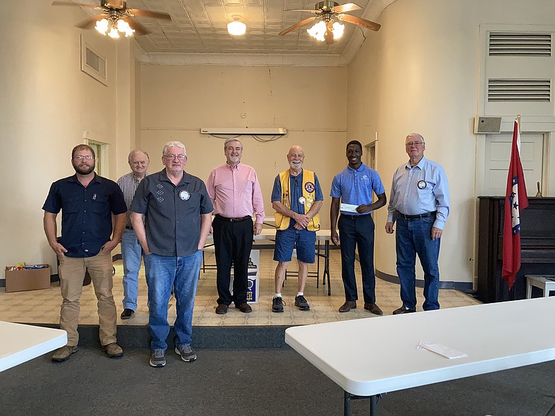PHOTO Smackover Boys and Girls Club receives donation from Lions Club