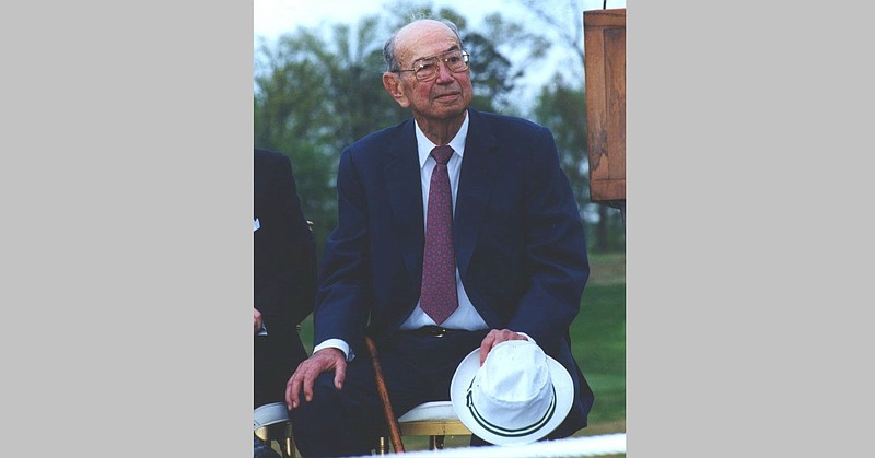 Jackson T. Stephens is shown in Little Rock in this 2001 file photo. A new tournament for collegiate golfers has been named after Stephens, a financier and philanthropist who formerly served as chairman of the Augusta National Golf Club.