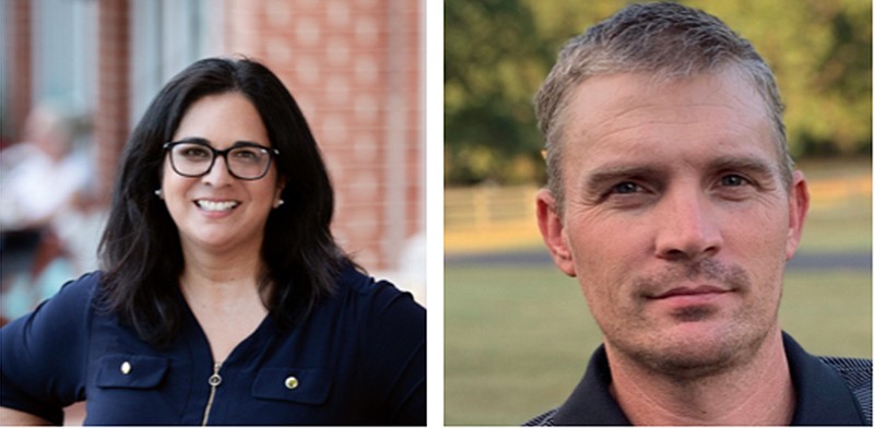 Gayatri Agnew (left) and Jeff Matkins