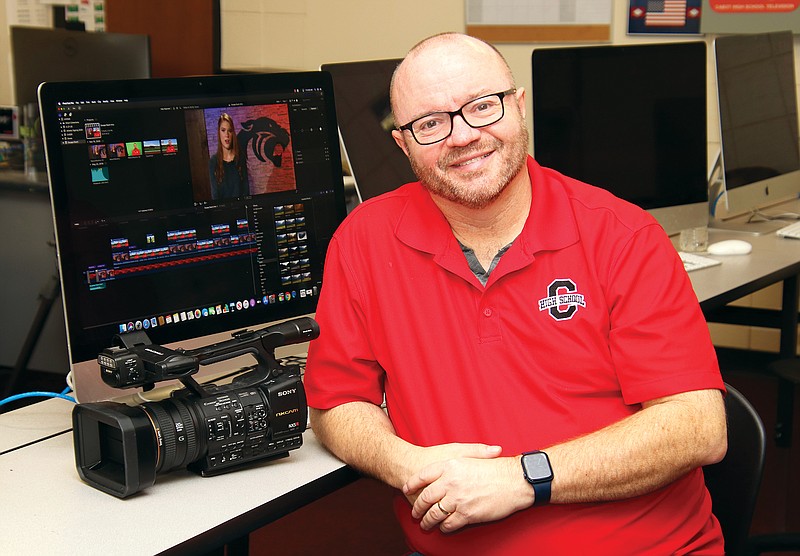 Chuck Massey was recently named the Ozark Media Arts Festival Teacher of the Year. Massey, who has been with the Cabot School District for more than 30 years, is set to retire in December.