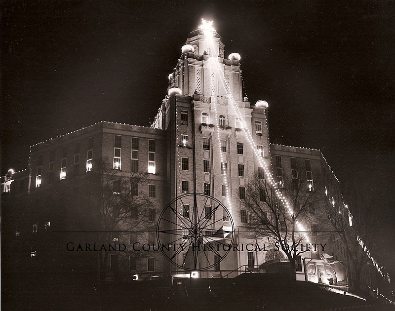 The Army and Navy General Hospital, Christmas, 1940s. 