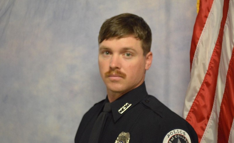 Officer Carson Howard of the Conway Police Department is shown in this undated handout photo.