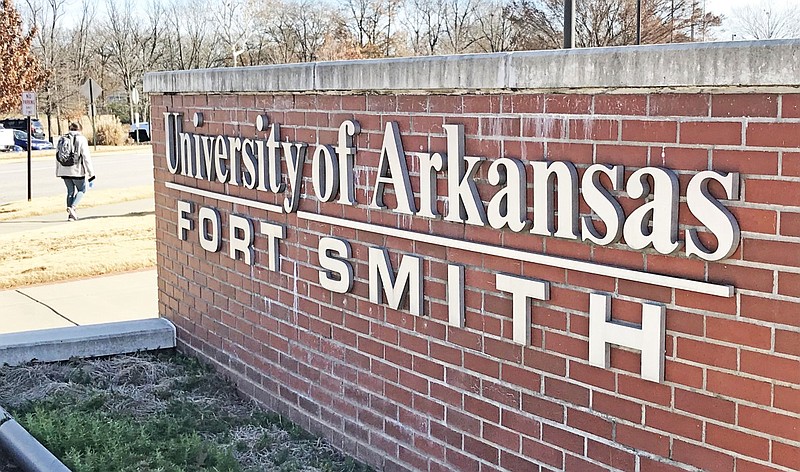 The campus of the University of Arkansas at Fort Smith is shown in this undated photo.