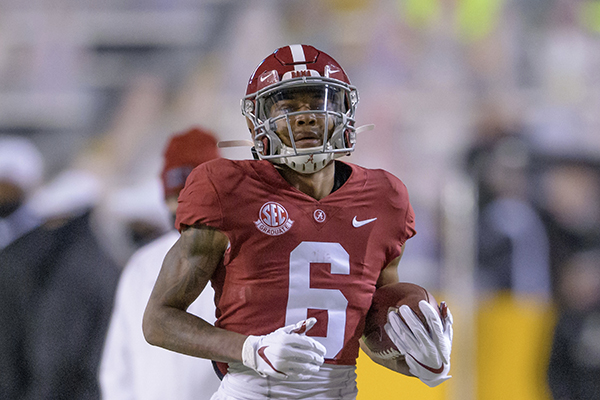 DeVonta Smith leads Heisman rankings for Pro Football Focus this week