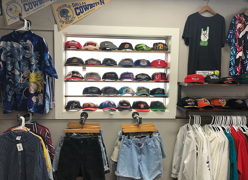 Recollect co-owner Evan Soucy explains that the items in the store “aren’t just old hand-me-down shirts and jackets, but a nostalgic feeling of the past that the clothing brings to shoppers. … That’s what Loren sells here. Nostalgia.”

(Courtesy Photo/Riley Porcarello)