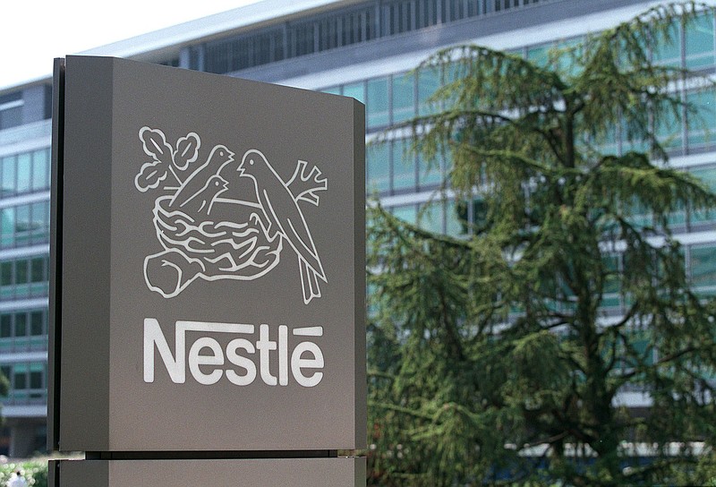 FILE — This Sept. 24, 1999 file picture shows the headquarters of Swiss Nestle AG in Vevey, Switzerland. 