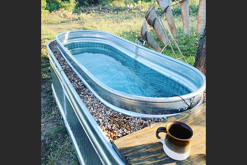 Move over, Elsie — Never mind the livestock, make yourself a hot tub