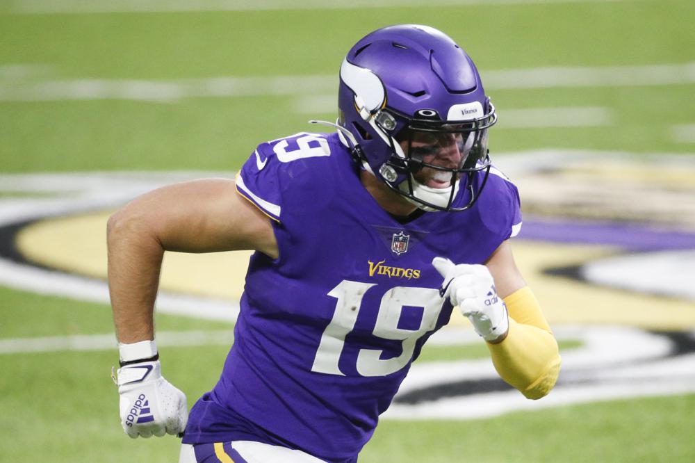 NFL on FOX - Minnesota Vikings WR Adam Thielen becomes the