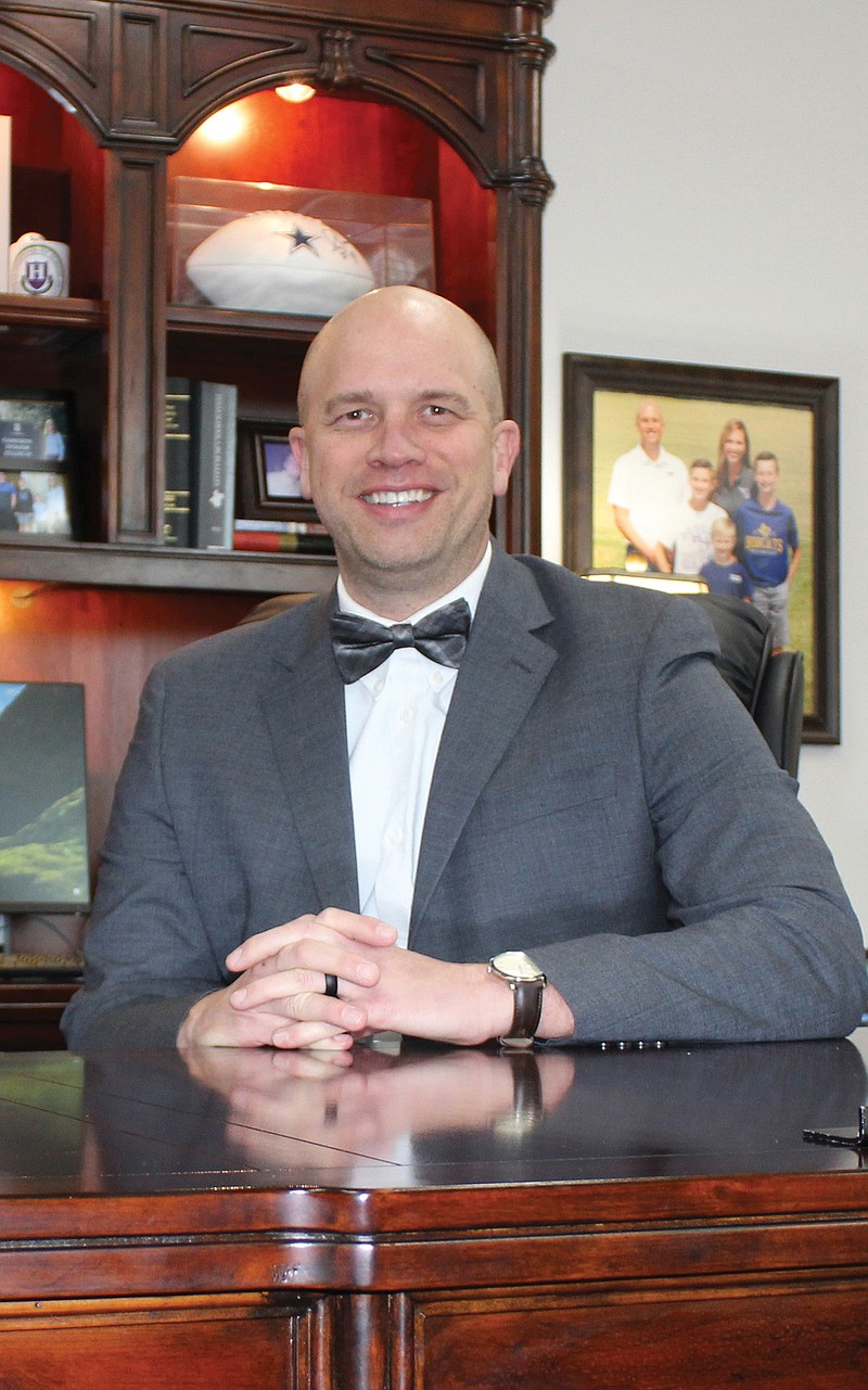 Jeff Collum, who has spent the past five years serving as superintendent of the Hallsville Independent School District in Texas, was recently named the new superintendent for the Conway School District. Collum also previously served in the same position at the Benton School District.