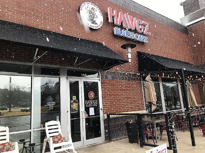 Hawgz Blues Cafe in west Little Rock is shown in this Jan. 23, 2019 file photo. A call to the restaurant's North Little Rock location returned a recording that the number has changed, but the new number is "unknown." 