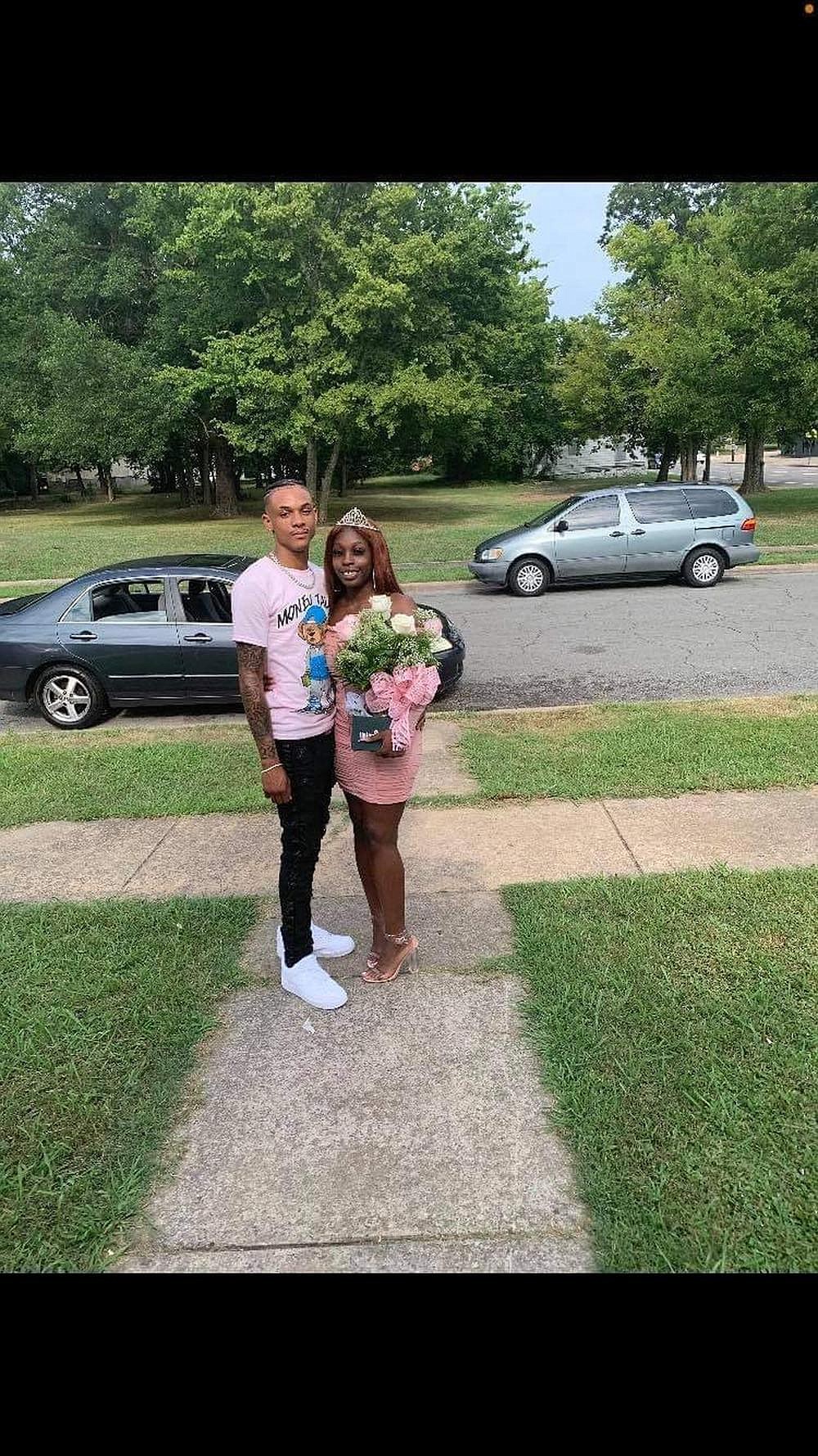 Nia McElrath poses with her late boyfriend, Kevin Curl Jr. “Never in a million years would I imagine having to bury my best friend, my heart, my soulmate,” she said.
(Special to The Commercial)