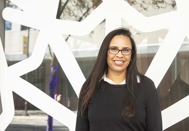 Bridgette Frazier joined the Ballet Arkansas board in September and almost immediately found herself in the vanguard of the nonprofi t’s “Pointe to the Future Resiliency Fund” capital campaign.
(Arkansas Democrat-Gazette/Cary Jenkins)