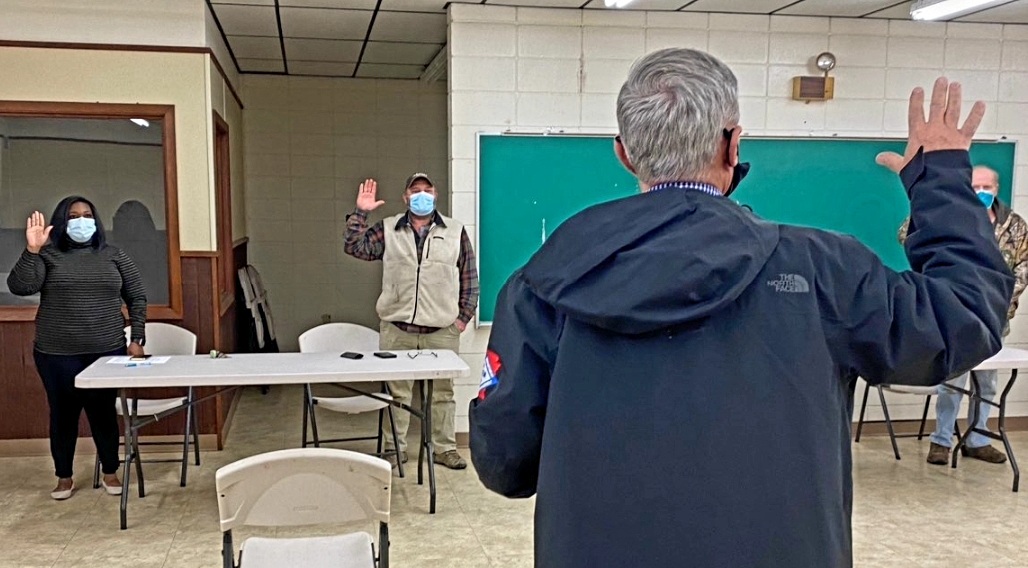 Swearing-in makes Humphrey history