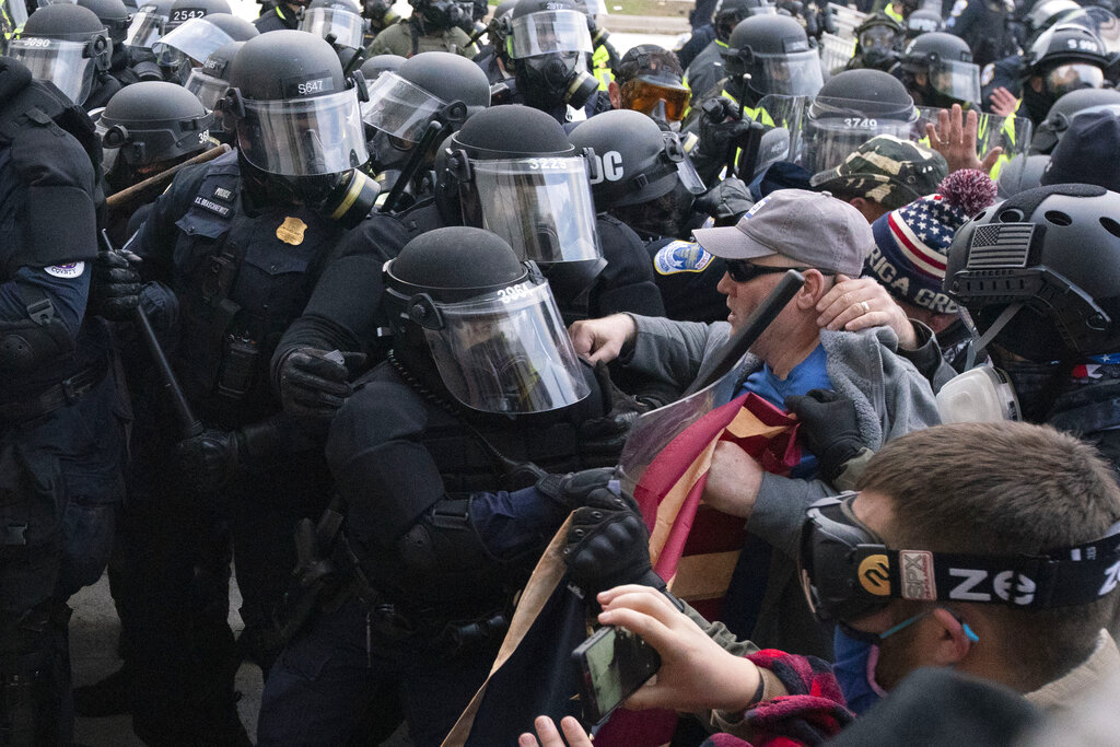 Capitol violence disturbs leaders