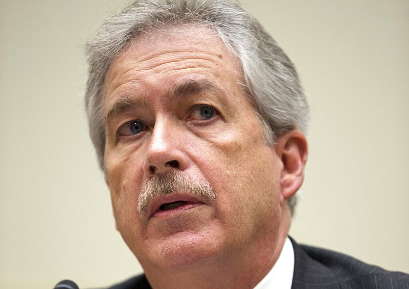 FILE - In this Dec. 12, 2012 file photo, then Deputy Secretary of State William Burns, who is in charge of policy, testifies during a House Foreign Affairs Committee hearing in Washington.