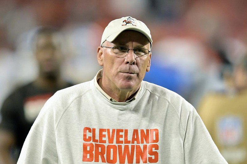 John Dorsey, now a consultant with the Philadelphia Eagles, helped build the rosters for the Cleveland Browns and Kansas City Chiefs when he was GM for those teams. The Browns and Chiefs meet in the AFC divisional round of the playoffs on Sunday.
(AP file photo)