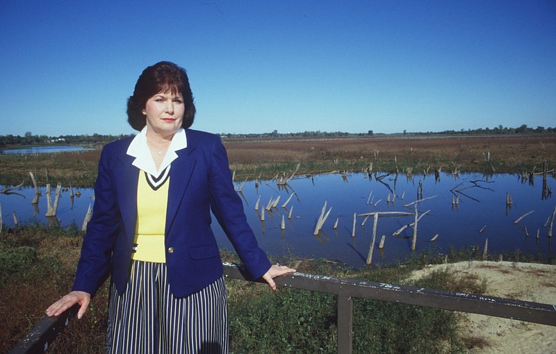 Pine Bluff Mayor Carolyn Robinson is shown at Lake Pine Bluff in this mid-1990s file photo.
