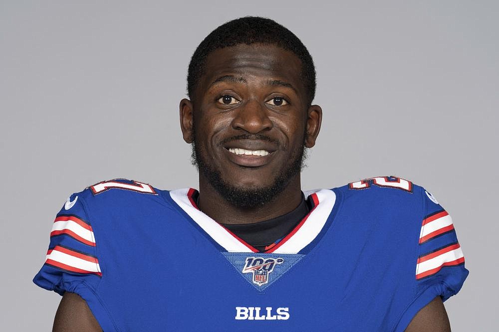 This is a photo of Tre'Davious White of the Buffalo Bills NFL football team.
(AP Photo)
