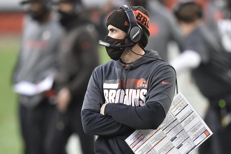 Kevin Stefanski returns to Cleveland Browns headquarters