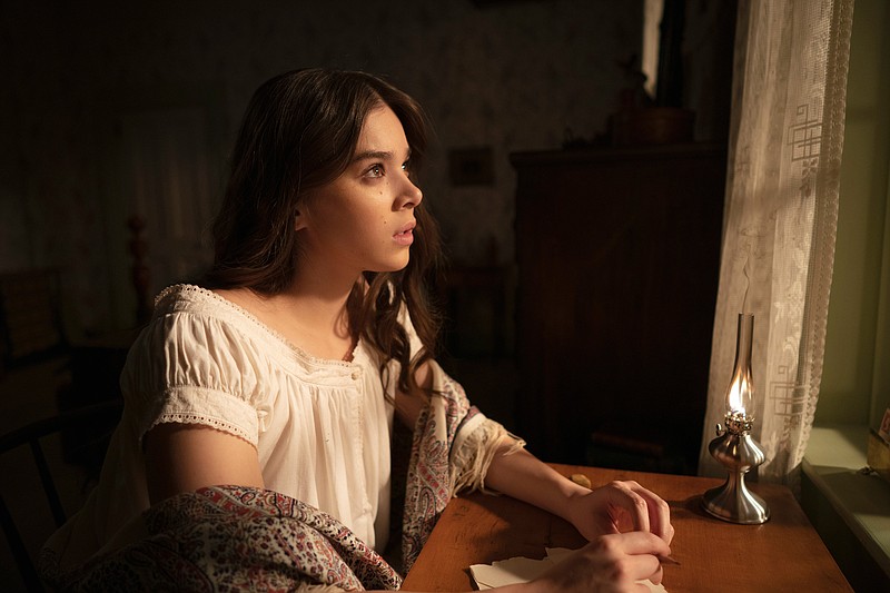Hailee Steinfeld plays an iconic poet on the verge in Apple TV Plus’ “Dickinson,” which recently returned for its second season. (Apple TV Plus)