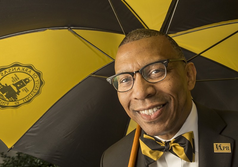 Laurence B. Alexander, chancellor of the University of Arkansas at Pine Bluff, is shown in this August 2016 file photo.