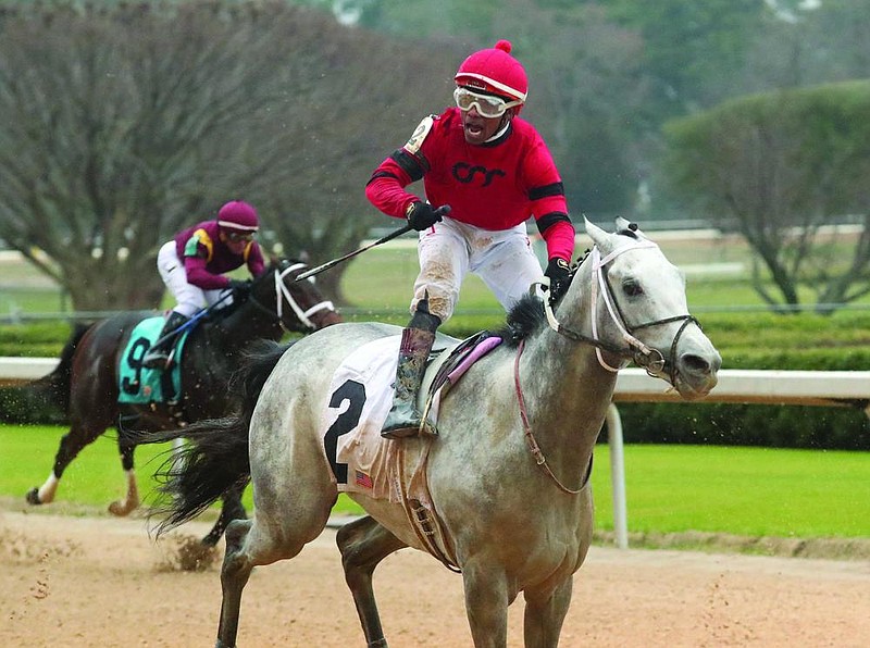 Jockey Ricardo Santana has ridden nearly 1,500 winners during  his career, including 16 graded-stakes entries at Oaklawn Racing Casino Resort in Hot Springs.
(The Sentinel-Record/Richard Rasmussen)