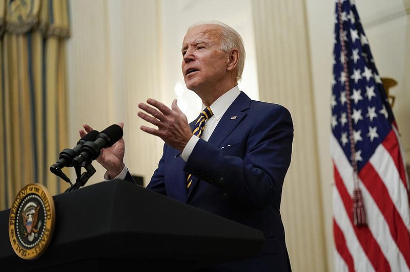 President Joe Biden “has been clear that he will not sign any new free-trade agreements” before shoring up the U.S. economy, his treasury secretary nominee, Janet Yellen, has said.
(AP/Evan Vucci)