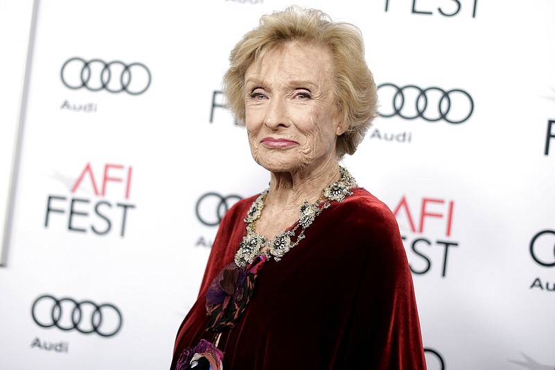 FILE - Cloris Leachman attends the premiere of "The Comedian" during the 2016 AFI Fest on Nov. 11, 2016, in Los Angeles. Leachman stars in the faith-based film "I Can Only Imagine" which has made over $22 million in just six days of release on a $7 million budget. Leachman, a character actor whose depth of talent brought her an Oscar for the "The Last Picture Show" and Emmys for her comedic work in "The Mary Tyler Moore Show" and other TV series, has died. She was 94. (Photo by Richard Shotwell/Invision/AP, File)