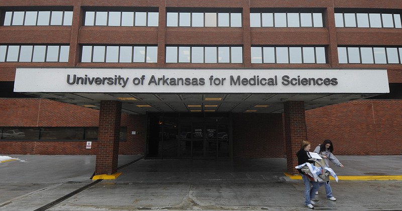 The University of Arkansas for Medical Sciences Northwest campus in Fayetteville is shown in this 2014 file photo.