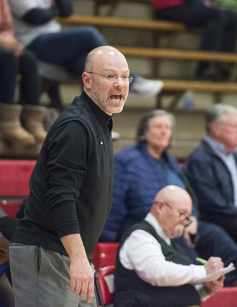 Conway Coach Brian Longing said his team has had a four-week stretch with no covid-19 quarantines and they’ve been able to have complete practices.
(Democrat-Gazette file photo)