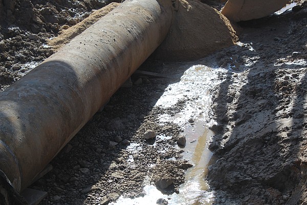 Union County Water Conservation Board surveys water line repair