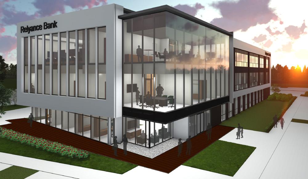Relyance Bank breaks ground on headquarters in White Hall