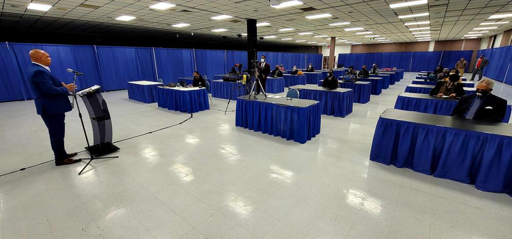 County leader recounts long road traveled
