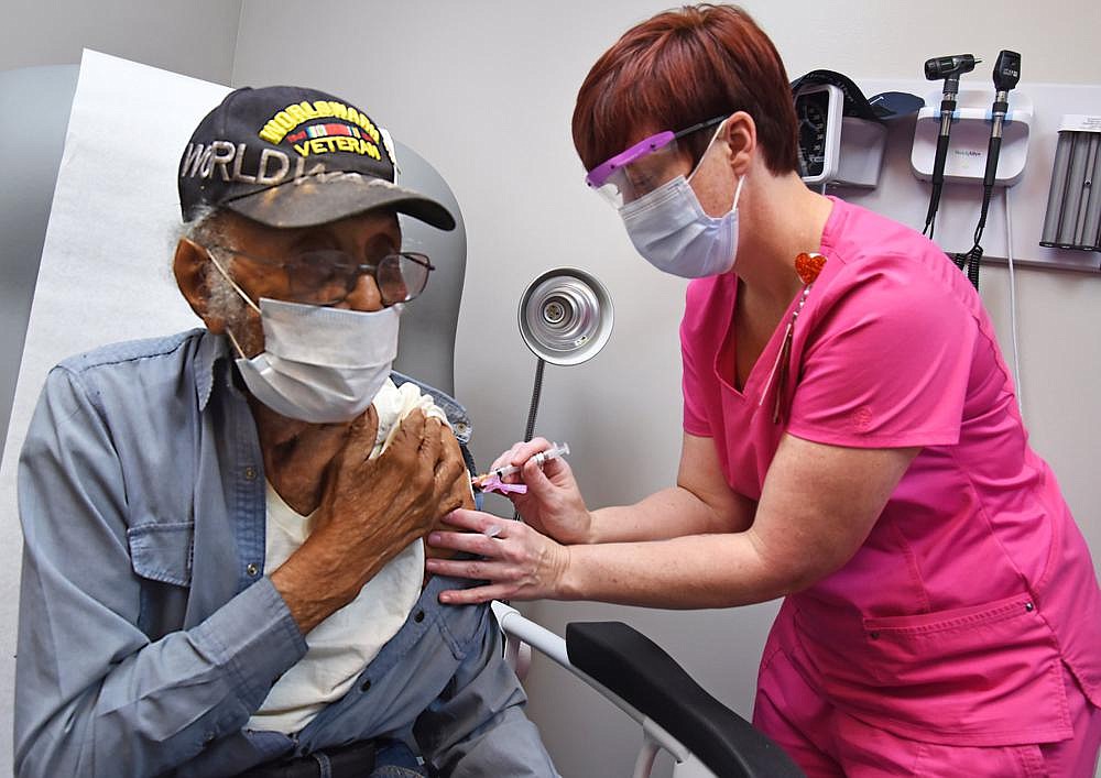 VA team makes 2nd vaccine trip to cover veterans