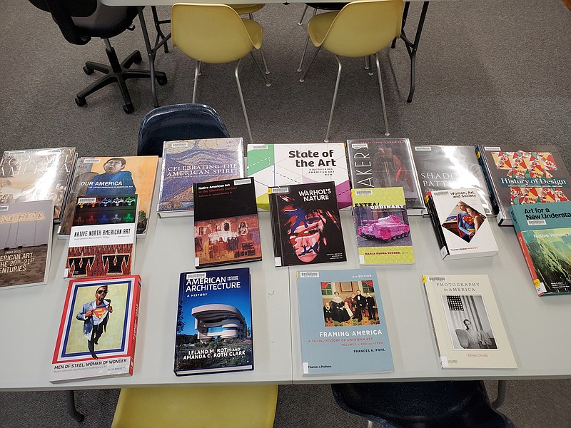 The Union County Public Library System recently received a donation of 27 books on American art from the Crystal Bridges Museum and Alice Walton Foundation. (Contributed)