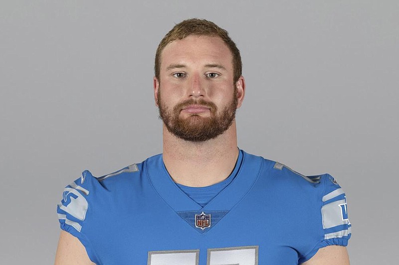 This is a 2020 photo of Frank Ragnow of the Detroit Lions NFL football team. This image reflects the Detroit Lions active roster as of Saturday, Aug. 1, 2020 when this image was taken. (AP Photo)