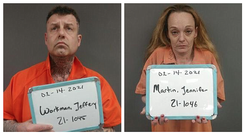 Jeffrey Allen Workman and Jennifer Martin