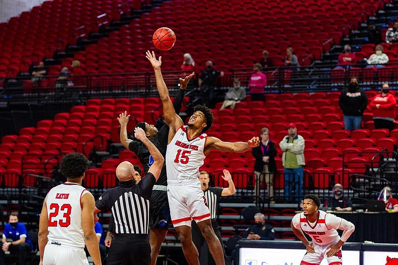 Arkansas State freshman Norchad Omier is the first player from Nicaragua to compete in Division I college basketball. He is averaging 12.4 points per game and leads the Sun Belt Conference with 11.5 rebounds per game.
(Photo courtesy of Arkansas State University)