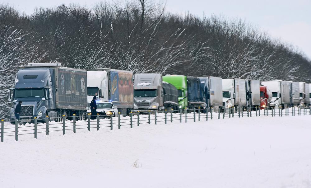 State Digging Out As Bitter Cold Ebbs Snow Thaw Raises Alert Over Black Ice Icicles