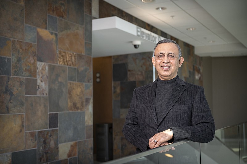 Dr. Omar Atiq for High Profile cover.(Special to the Democrat-Gazette/Evan D. Lewis, UAMS)