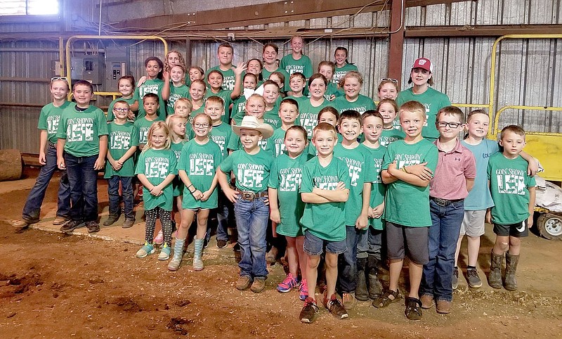 Members of the Washington County Goin' Showin' 4-H Club are shown in this 2020 courtesy photo. The club focuses on helping kids to show livestock.