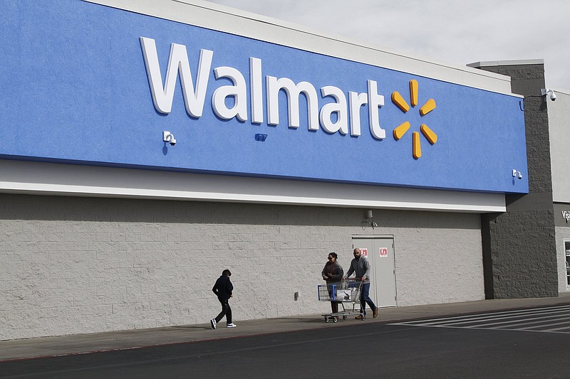 Walmart Inc. says it plans to focus $350 billion over the next 10 years on items in six categories.
(AP)