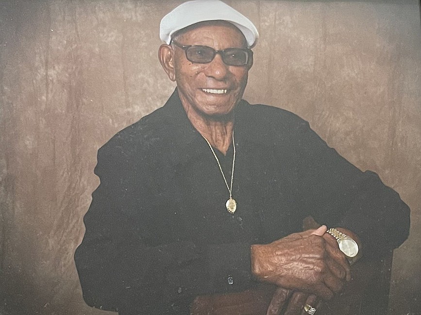 Chester Hood will celebrate his 100th birthday on April 21. Despite the struggles he has had throughout his lifetime, he insists, “There’s no use in complaining if there’s nothing you can do about it. Whatever people do for you, you should appreciate it.”
(Special to the Democrat-Gazette)