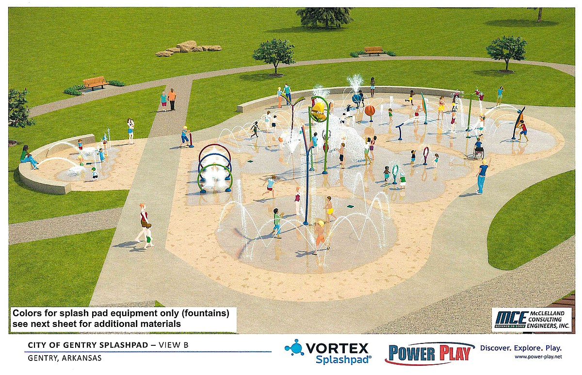 Gentry City Council OKs splash pad project | Westside Eagle Observer