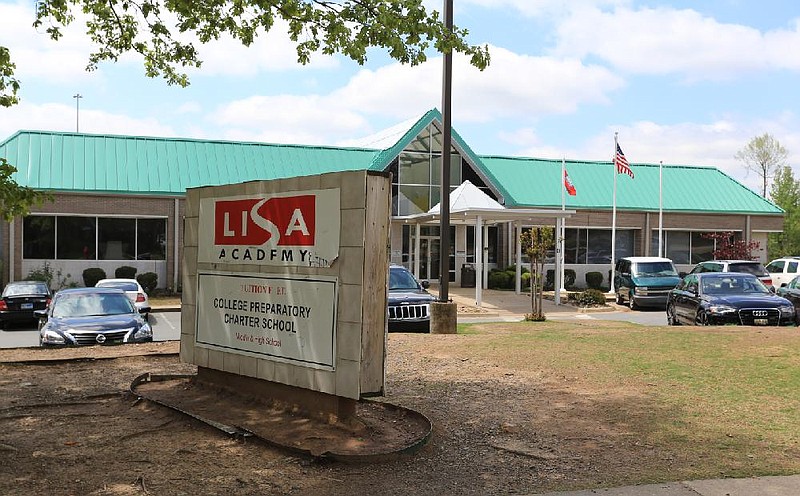 The LISA Academy at 21 Corporate Hill Drive, Little Rock, is seen in this April 2013 file photo.