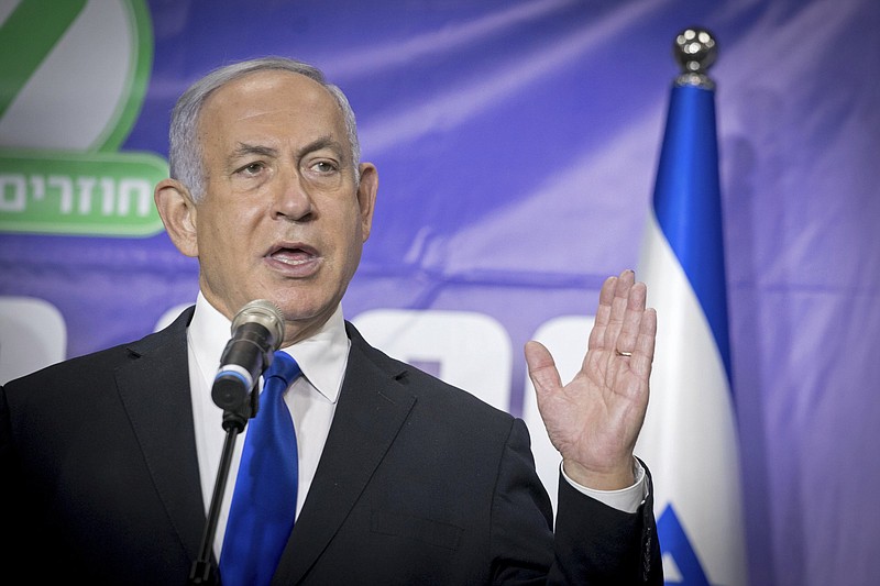 Israeli Prime Minister Benjamin Netanyahu said a misunderstanding was behind his canceled plans Thursday to visit the United Arab Emirates. His office said it had had trouble coordinating air travel over Jordan.
(AP/Miriam Alster)